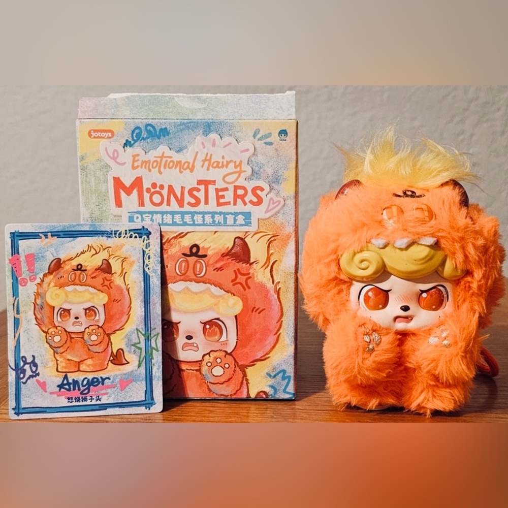 Baby Three Emotional Monster – Anger (Confirmed) with Box & Card